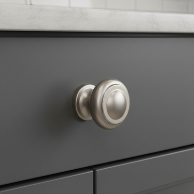 Cosmas 3317SN Satin Nickel Cabinet Knob