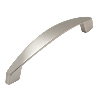 Satin nickel cabinet pull