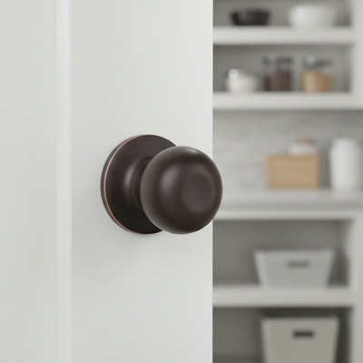 Bedford Passage Door Knob, Oil Rubbed Bronze