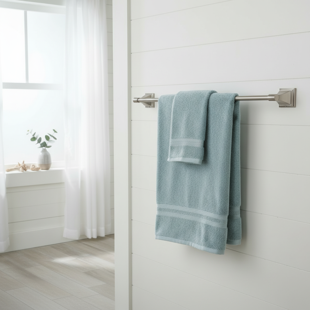 400 Series Satin Nickel 24" Towel Bar