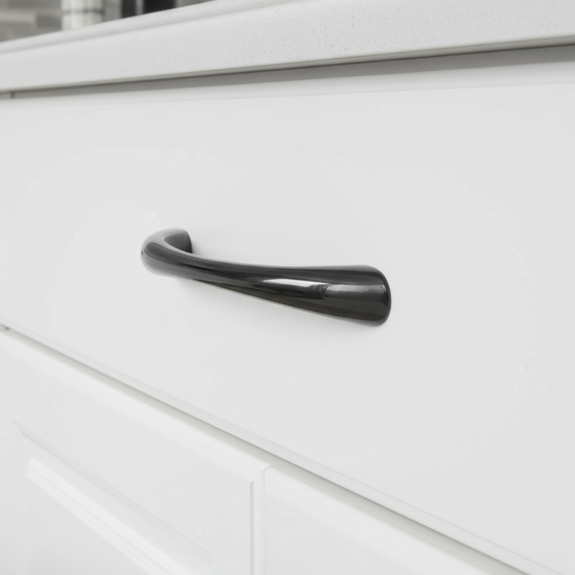 Cosmas 4003BN Black Nickel Arch Cabinet Pull