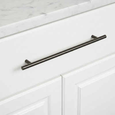 Cosmas 404-320ORB Oil Rubbed Bronze Slim Line Euro Style Bar Pull