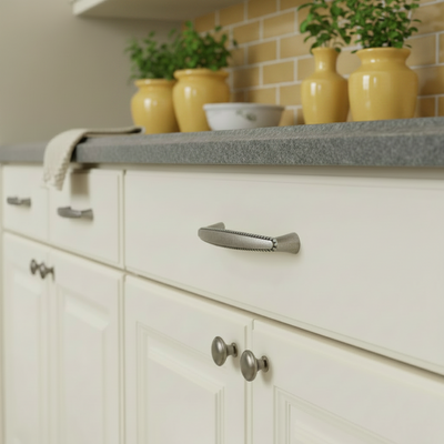 Cosmas 4112WN Weathered Nickel Rope Cabinet Pull