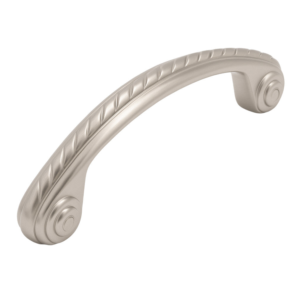 Cosmas 4114SN Satin Nickel Rope Cabinet Pull