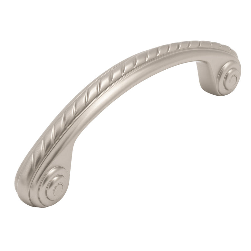 Cosmas 4114SN Satin Nickel Rope Cabinet Pull