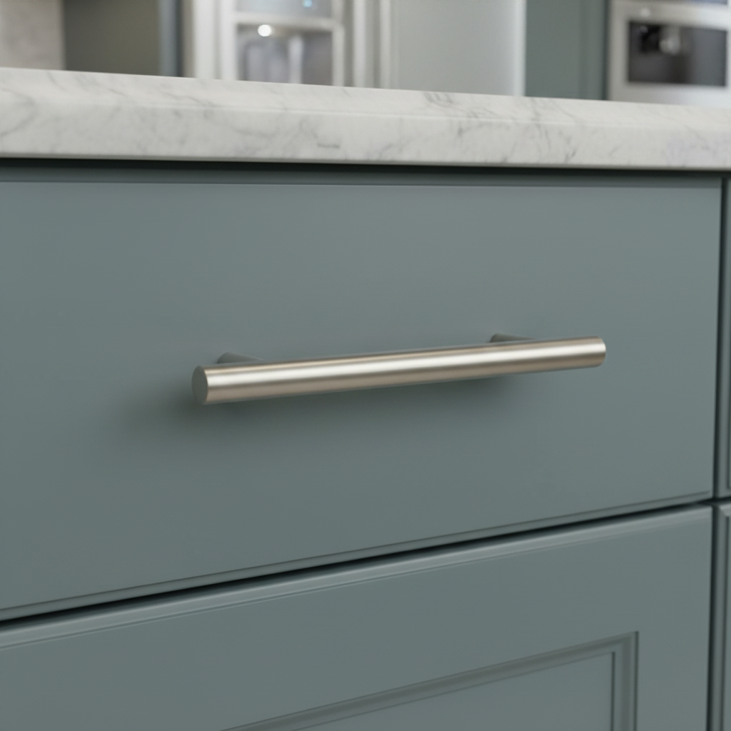Cosmas 425-030-H-SS Stainless Steel Euro Style Hollow Bar Pull