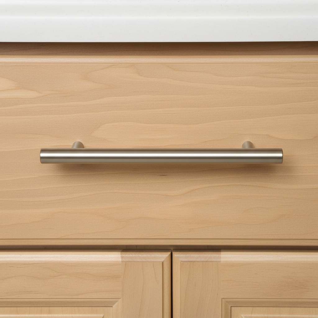 Cosmas 425-128-H-SS Stainless Steel Euro Style Hollow Bar Pull