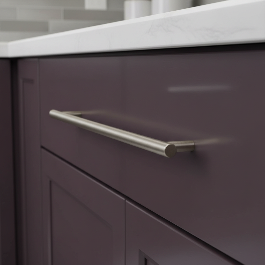 Cosmas 425-480-H-SS Stainless Steel Euro Style Hollow Bar Pull