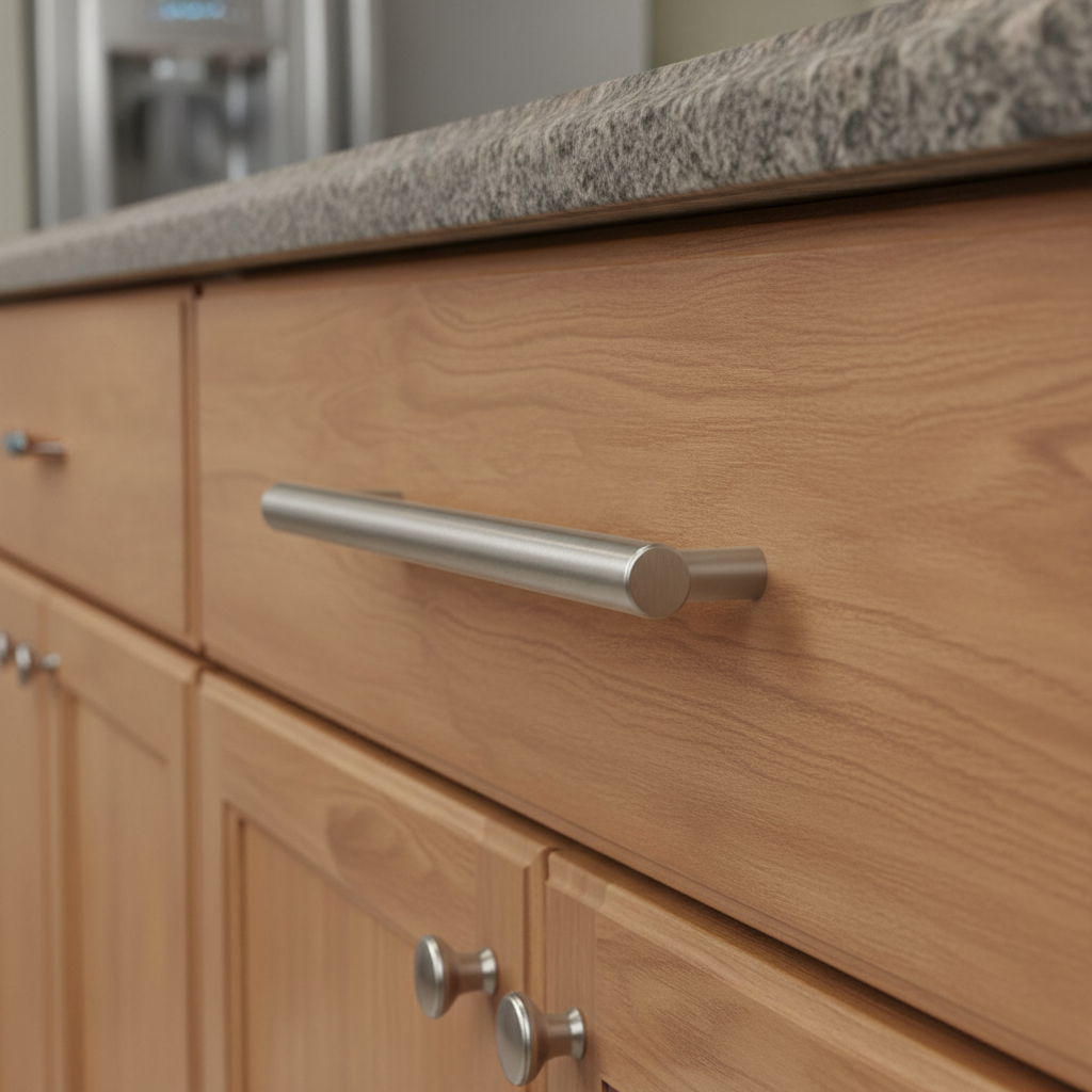 Cosmas 425-96-H-SS Stainless Steel Euro Style Hollow Bar Pull