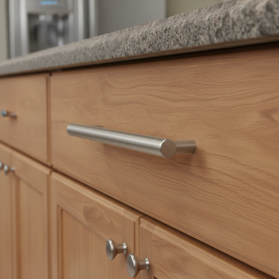 Cosmas 425-96-H-SS Stainless Steel Euro Style Hollow Bar Pull