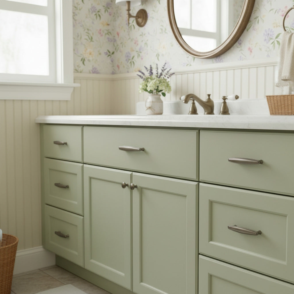 Cosmas 4111AS Antique Silver Rope Cabinet Pull