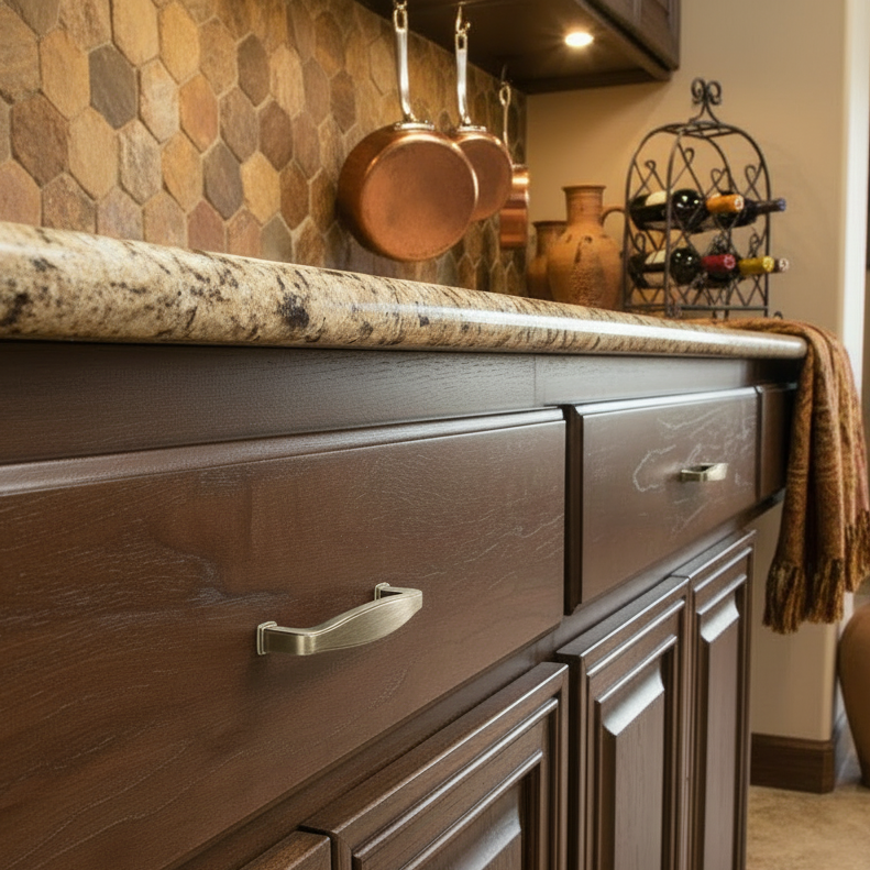 Cosmas 4392BAB Brushed Antique Brass Cabinet Pull