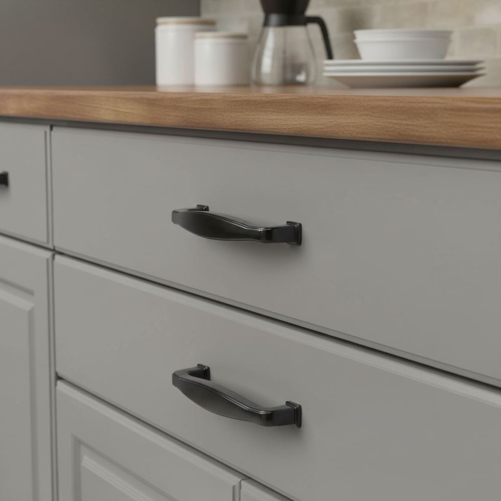 Cosmas 4390BN Black Nickel Cabinet Pull