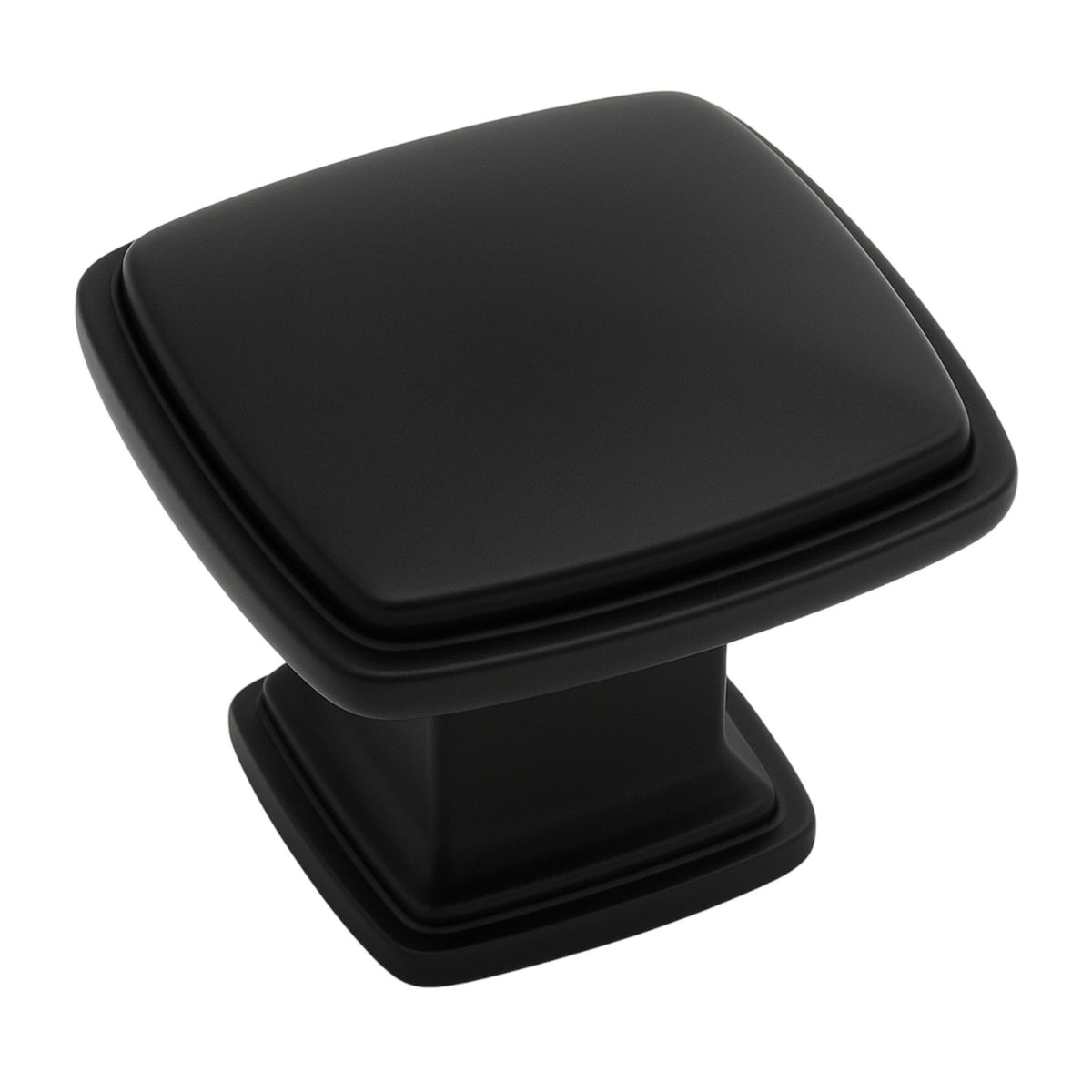 Cosmas 4391FB Flat Black Cabinet Knob