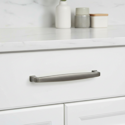 Cosmas 4392-128AS Antique Silver Cabinet Pull