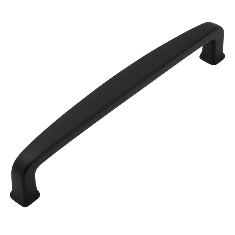 Cosmas 4392-160FB Flat Black Cabinet Pull