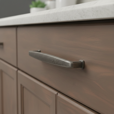 Cosmas 4392-160WN Weathered Nickel Cabinet Pull