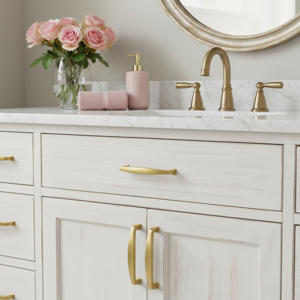 Cosmas 4392BB Brushed Brass Cabinet Pull