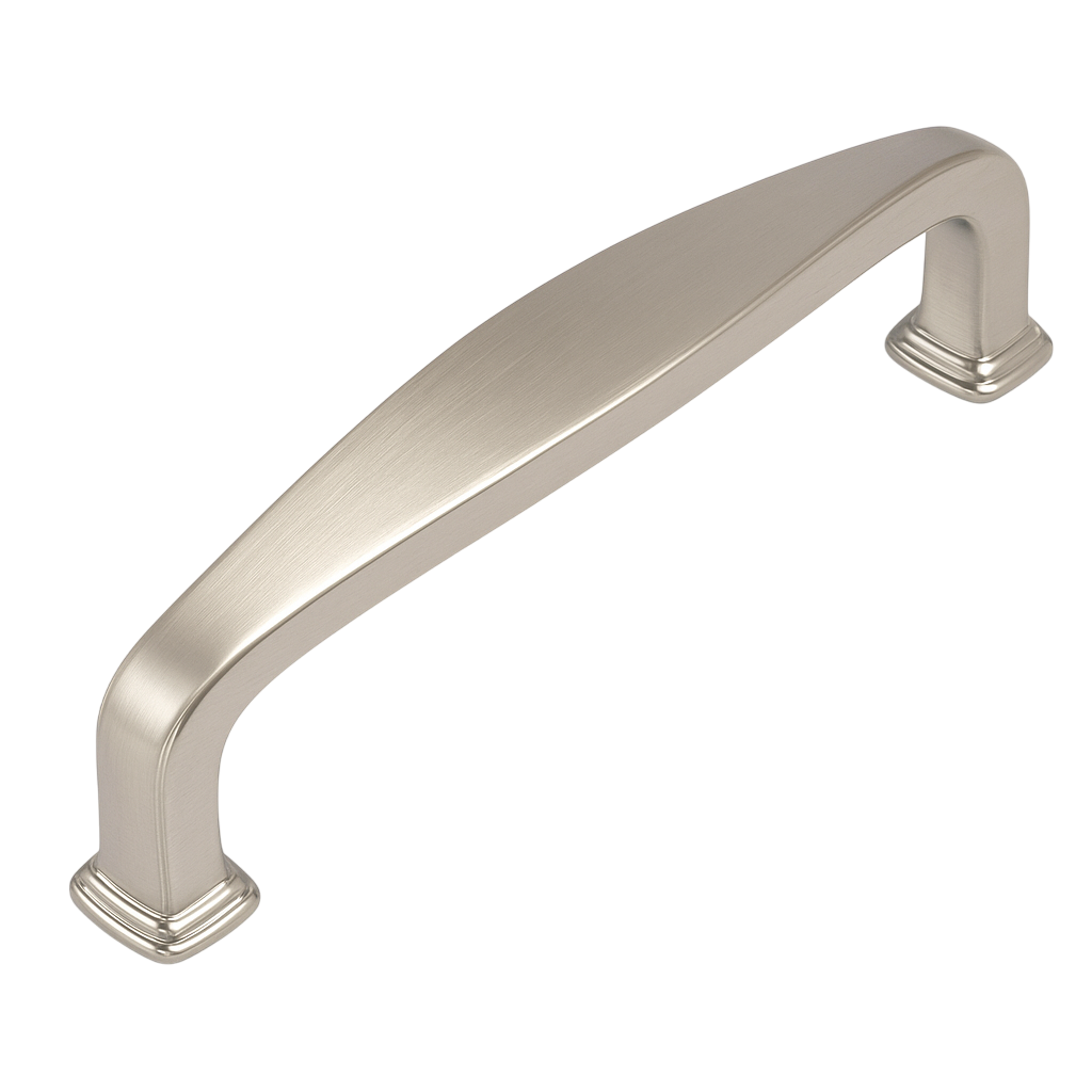 Cosmas Satin Nickel rectangular cabinet pull