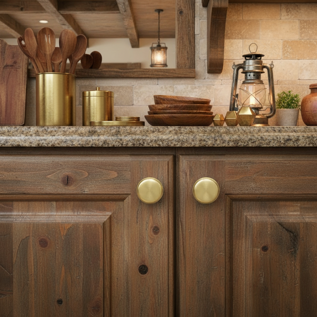 Cosmas 4395BG Brushed Gold Cabinet Knob