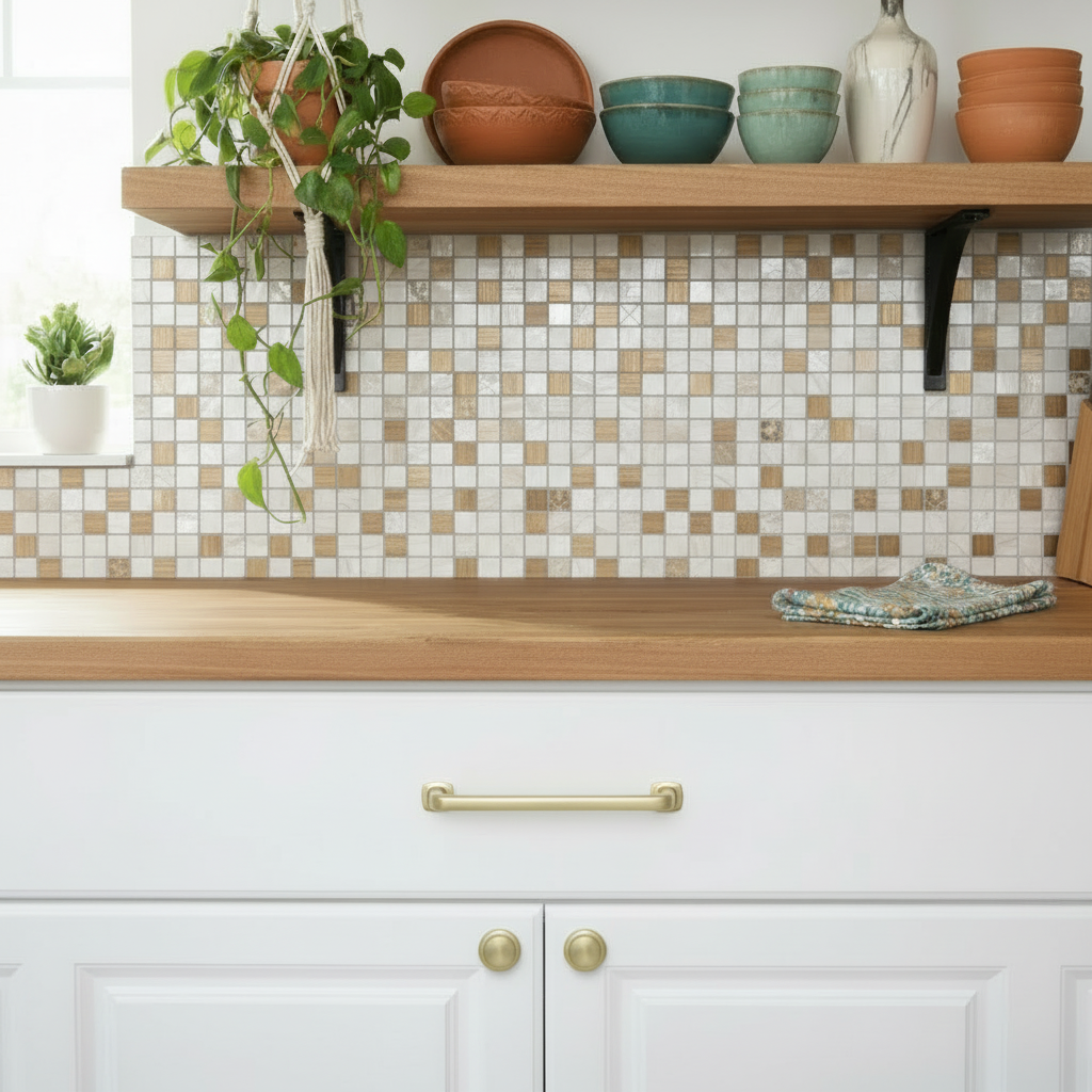 Cosmas 4396-128BG Brushed Gold Cabinet Pull