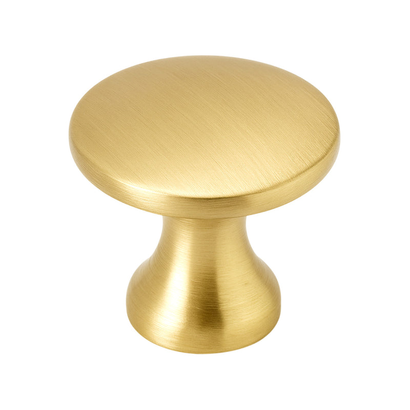 Cosmas 4545BB Brushed Brass Miniature Cabinet Knob