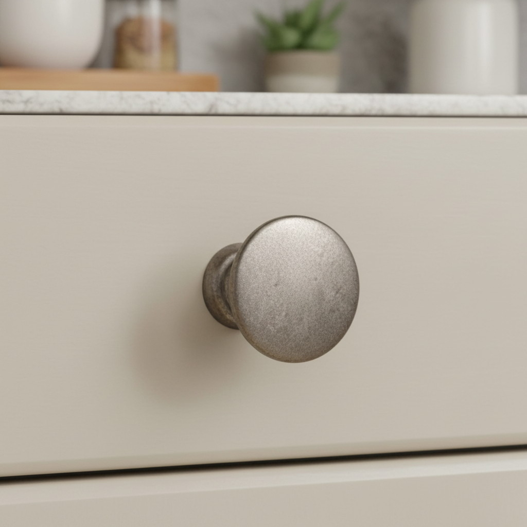 Cosmas 4545WN Weathered Nickel Miniature Cabinet Knob