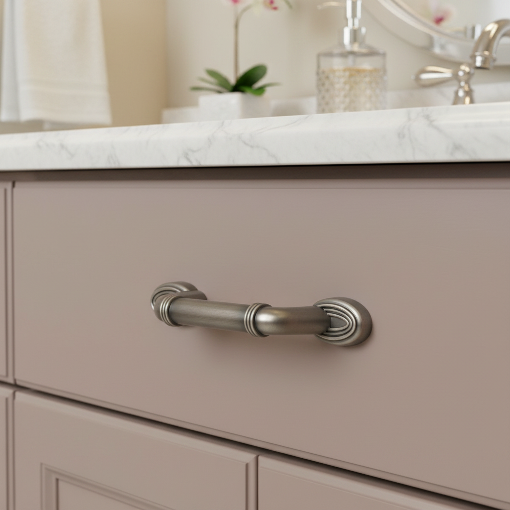 Cosmas 4577AS Antique Silver Cabinet Pull