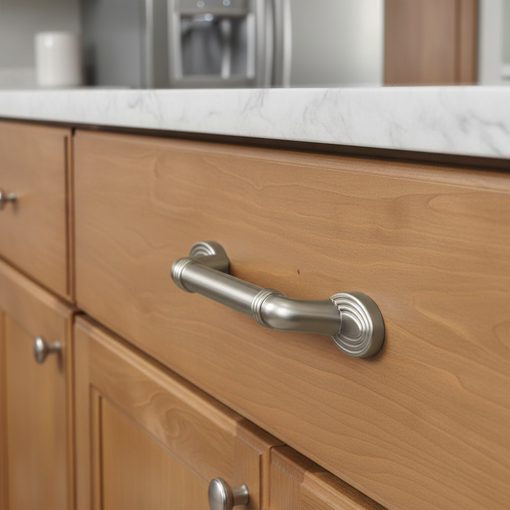 Cosmas 4577SN Satin Nickel Cabinet Pull