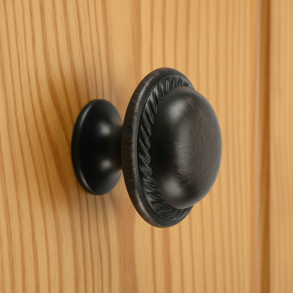 Cosmas 4688ORB Oil Rubbed Bronze Rope Cabinet Knob