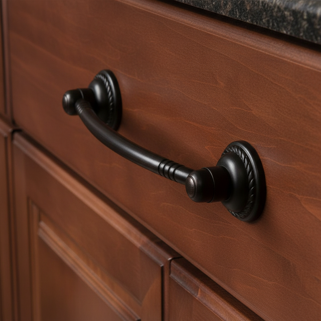 Cosmas 4689ORB Oil Rubbed Bronze Rope Cabinet Pull