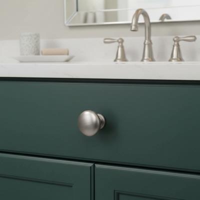 Cosmas 4950AS Antique Silver Cabinet Knob