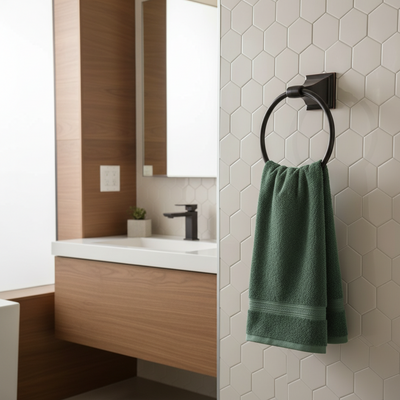 500 Series Oil Rubbed Bronze Towel Ring