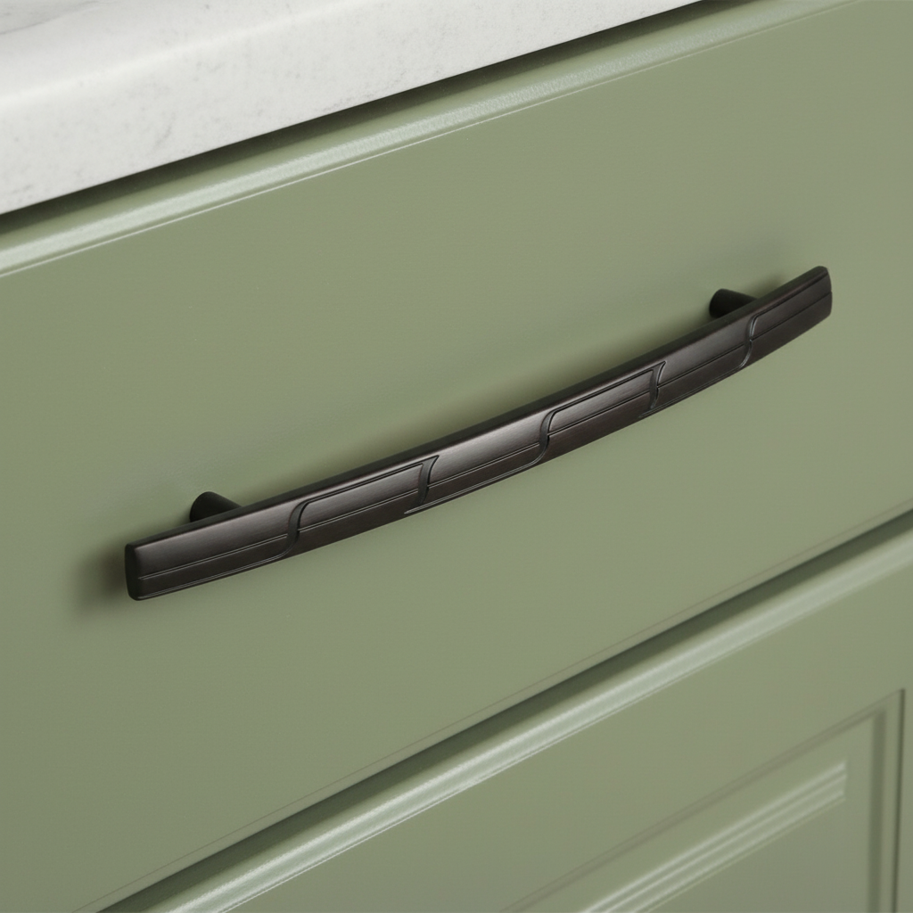 Cosmas 504-128ORB Oil Rubbed Bronze Arch Cabinet Pull
