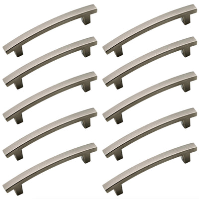 Diversa Brushed Silver Arch Style 4&quot; (102mm) Cabinet Pull