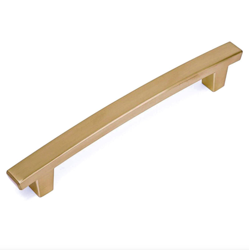 Diversa Gold Champagne Arch Style 5&quot; (128mm) Cabinet Pull