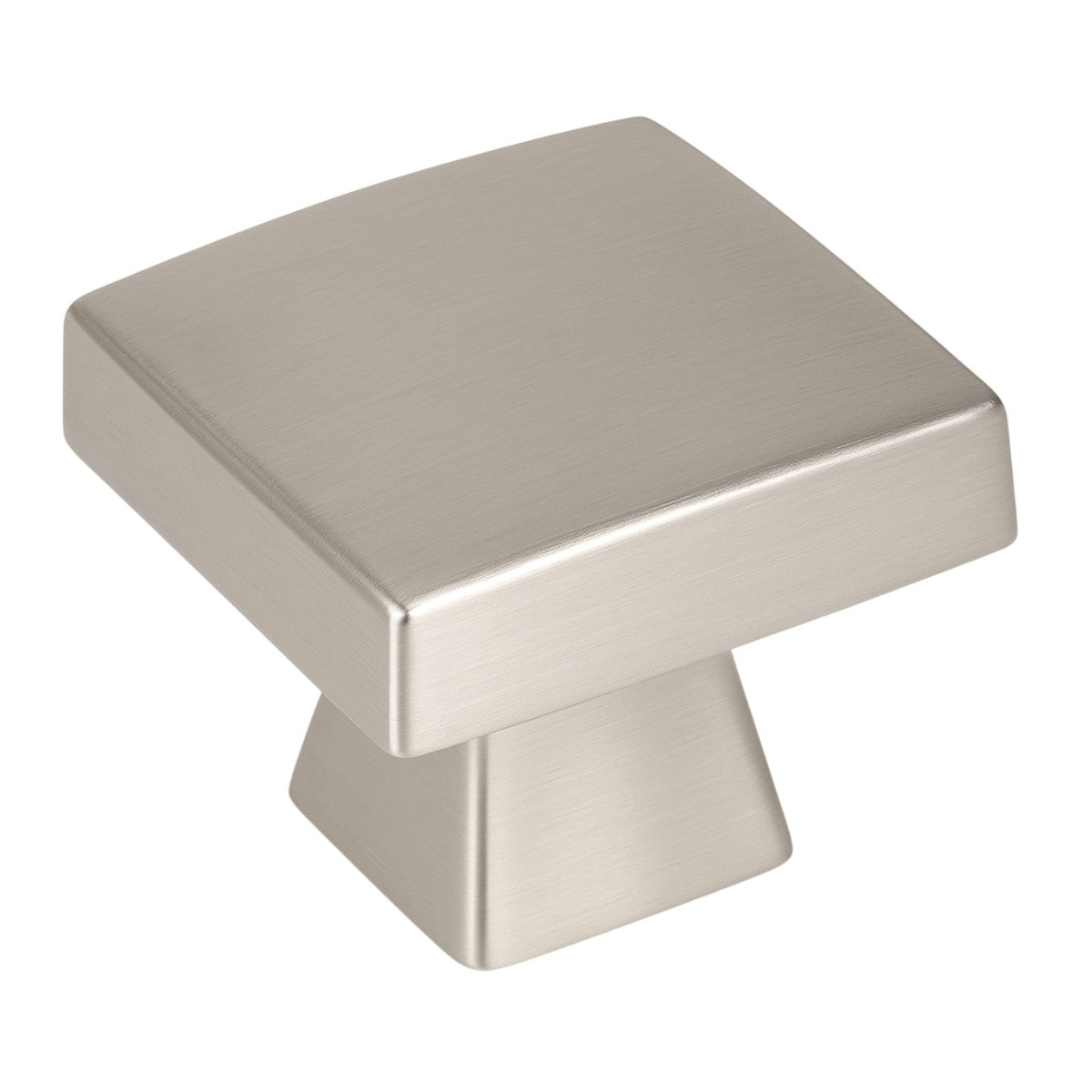 Cosmas 5233SN Satin Nickel Square Contemporary Cabinet Knob