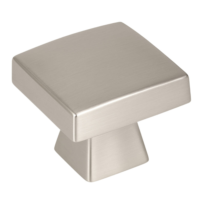 Cosmas 5233SN Satin Nickel Square Contemporary Cabinet Knob