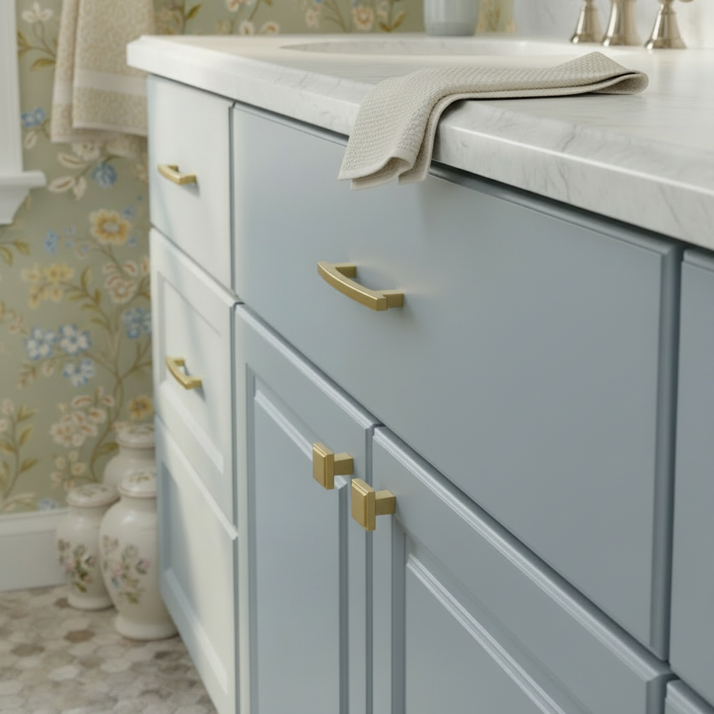 Cosmas 5236BG Brushed Gold Contemporary Arch Cabinet Pull