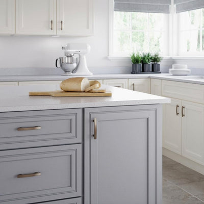 Diversa Brushed Silver Arch Style 3&quot; (76mm) Cabinet Pull