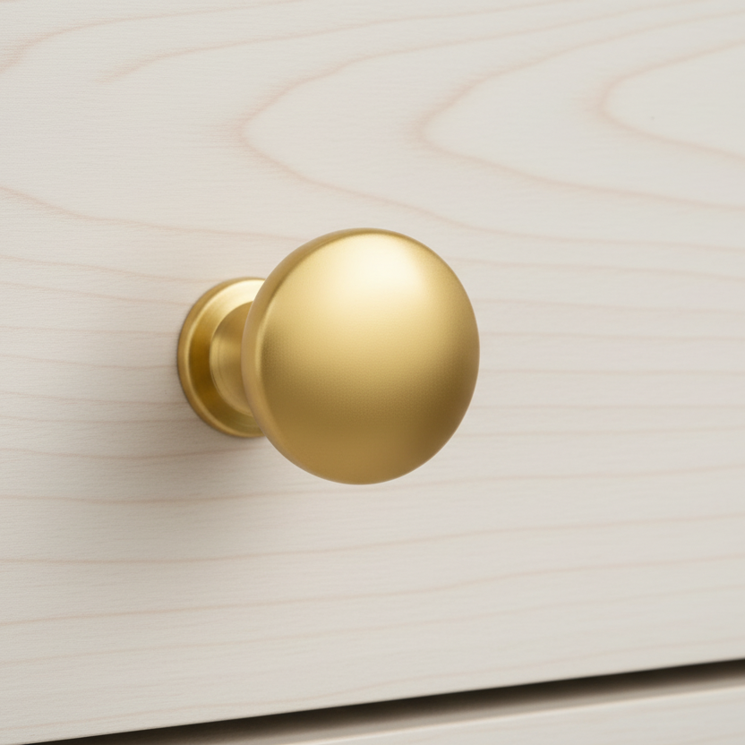Cosmas 5305GC Gold Champagne Round Cabinet Knob