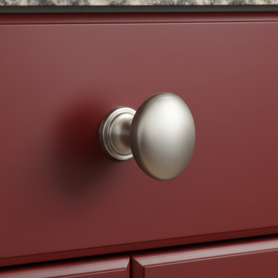 Cosmas 5305SN Satin Nickel Round Cabinet Knob