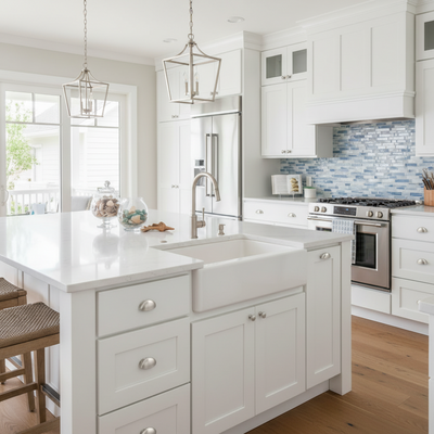 Cosmas 5305SN Satin Nickel Round Cabinet Knob