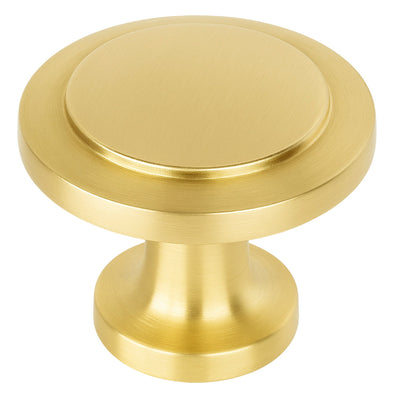 Cosmas 5560BB Brushed Brass Cabinet Knob