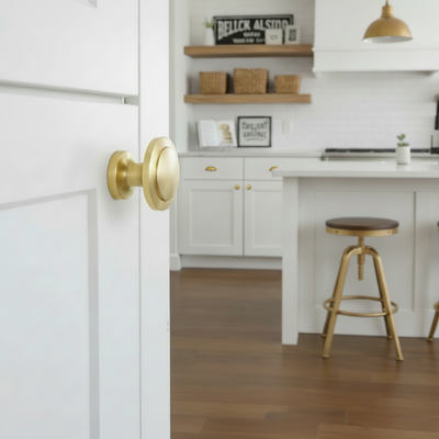 Cosmas 5560BB Brushed Brass Cabinet Knob