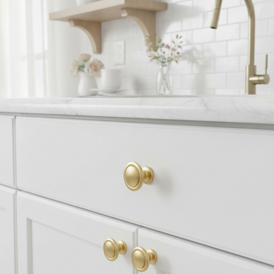 Cosmas 5560BG Brushed Gold Cabinet Knob