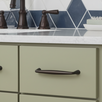 Cosmas 567-128ORB Oil Rubbed Bronze Contemporary Cabinet Pull