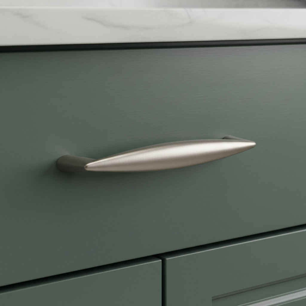 Cosmas 567-3SN Satin Nickel Contemporary Cabinet Pull