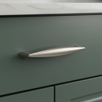 Cosmas 567-3SN Satin Nickel Contemporary Cabinet Pull