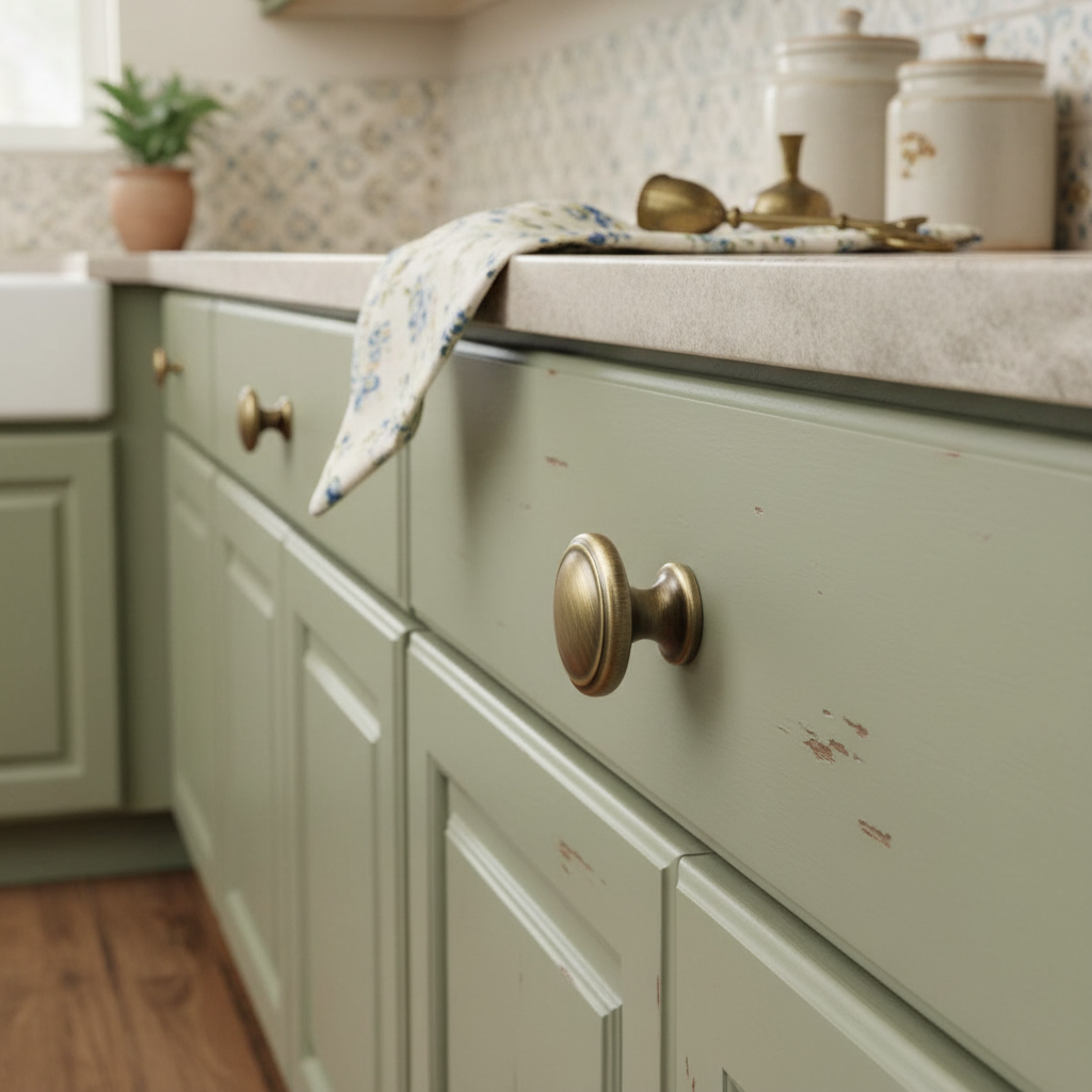 Cosmas 5982BAB Brushed Antique Brass Cabinet Knob